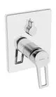 HANSA-Einhebelmischer-Fertigmontageset-fuer-Wanne-Brause-HANSATWIST-8984-Rosetteeckig-Buegelhebel-mit-Sicherungseinrichtung-89843085 gallery number 1